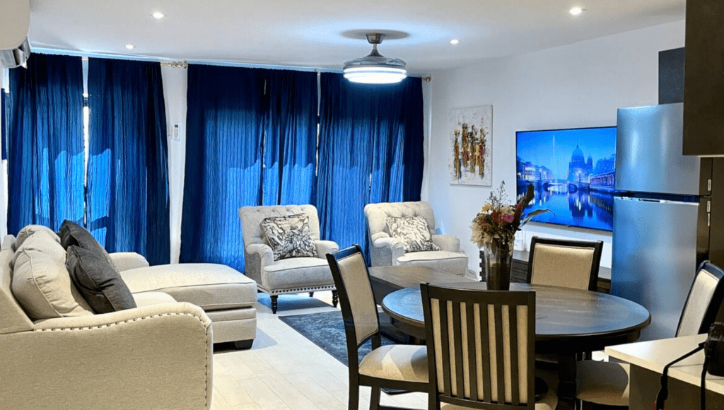 Gamrealty 1-bedroom seaview apartment for rent Bijilo Relax waterfront